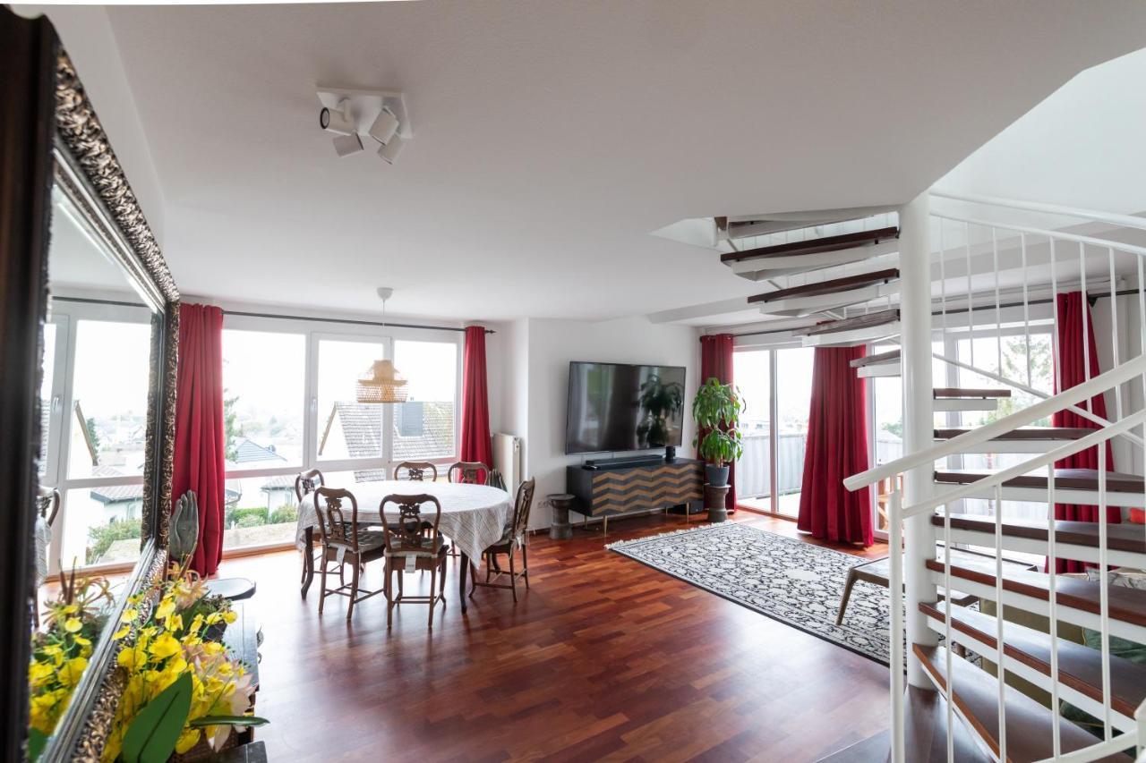 The Beverly Hills Of Frankfurt In Hofheim Penthouse Or Garden Bagian luar foto