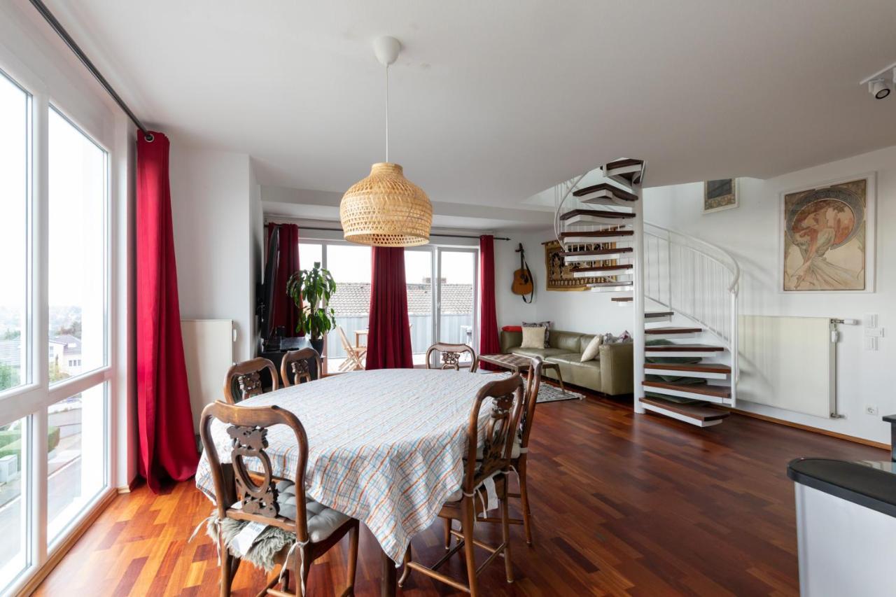 The Beverly Hills Of Frankfurt In Hofheim Penthouse Or Garden Bagian luar foto